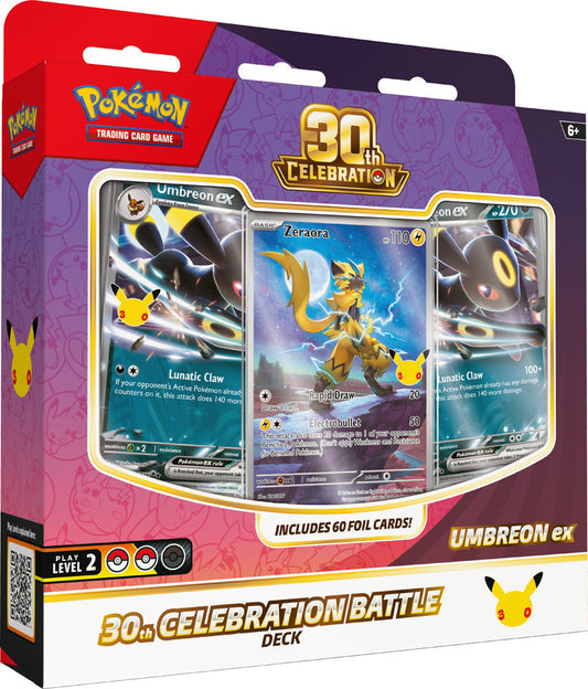 Pokemon - TCG - 30th Celebration Battle Deck— Umbreon ex