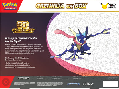 Pokemon - TCG - 30th Celebration Greninja ex Box